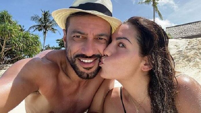 quagliarella-maldive-debora-salvalaggio vacanze sampdoria foto
