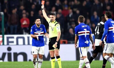 caprari rocchi espulsione caprari sampdoria-juventus