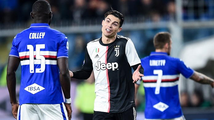 ronaldo colley sampdoria juventus