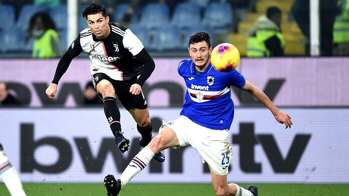 . ferrari ronaldo sampdoria juventus