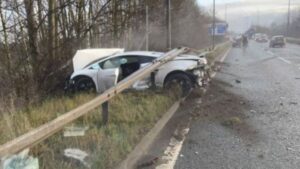 Paura per Romero: l’ex Sampdoria si schianta contro un albero