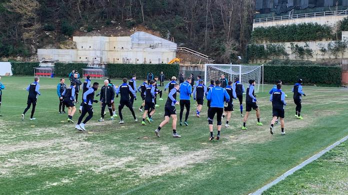 mugnaini bogliasco allenamento sampdoria