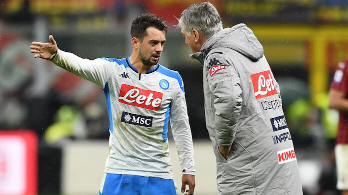 Milan-Napoli serie A Napoli Younes