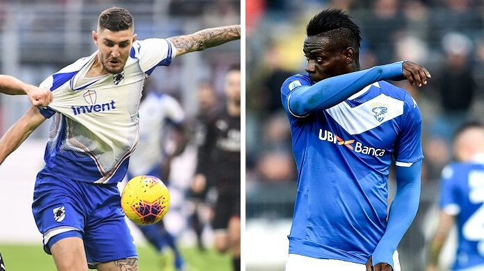 Milan-Sampdoria serie A chabot balotelli