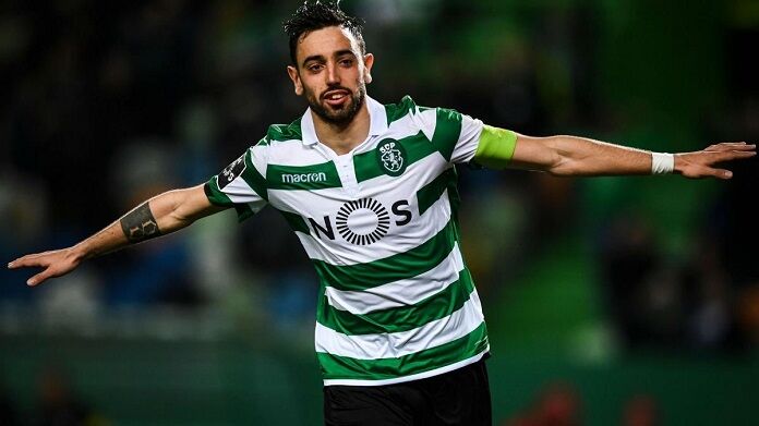 fernandes-esulta-sporting-lisbona bruno fernandes