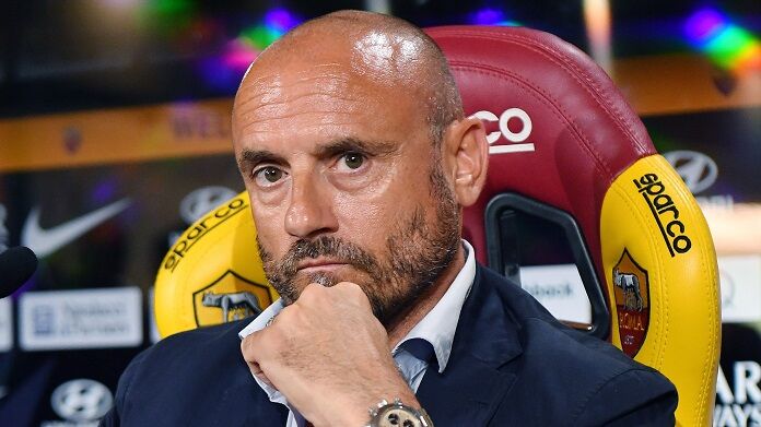 presentazione nuovo allenatore A.S. Roma petrachi roma