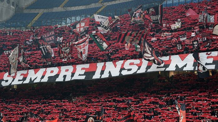 Milan-Sassuolo serie A tifosi milan
