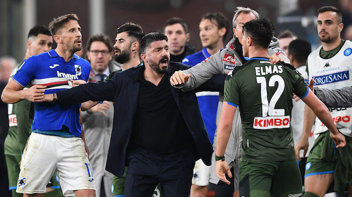 Sampdoria-Napoli serie A Serie A stipendi