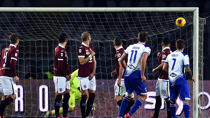 gol-ramirez-punizione-torino-sampdoria ramirez torino sampdoria