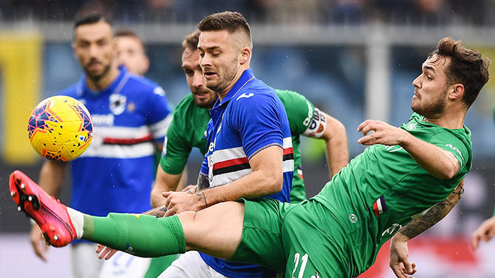 Linetty_Samp_Fiorentina Linetty Sampdoria