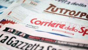 Le Prime Pagine dei Quotidiani Sportivi italiani di oggi