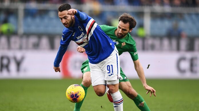 Sampdoria-Fiorentina serie A