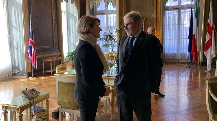bucci-ambasciatrice-jill-morris bucci genova ambasciatrice inglese
