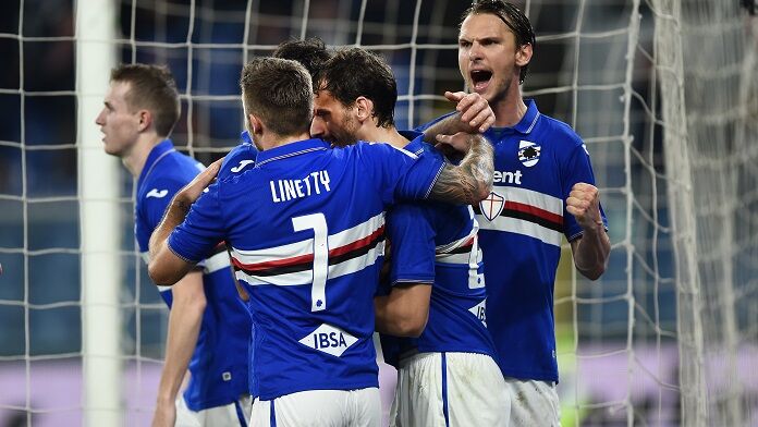 . Sampdoria gabbiadini Fiorentina Ranieri