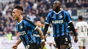 esultanza gol lukaku lautaro martinez inter