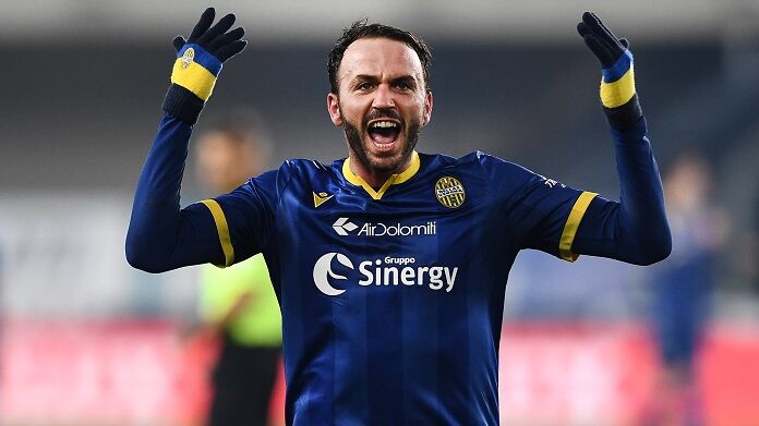Hellas Verona-Juventus serie A pazzini Sampdoria verona