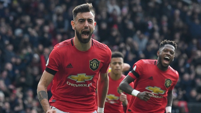 bruno fernandes gol manchester united