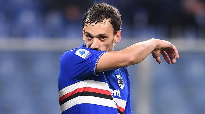 Sampdoria-Napoli serie A Coronavirus Gabbiadini