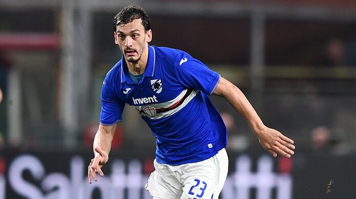 Sampdoria-Napoli serie A gabbiadini sampdoria