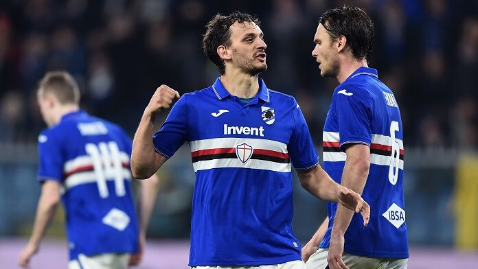 . Coronavirus Sampdoria gabbiadini