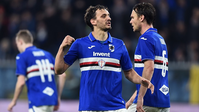 Coronavirus Sampdoria gabbiadini