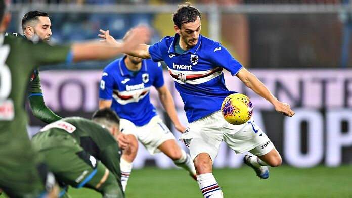 Sampdoria-Napoli serie A gabbiadini sampdoria