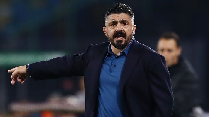 Napoli-Fiorentina serie A napoli gattuso