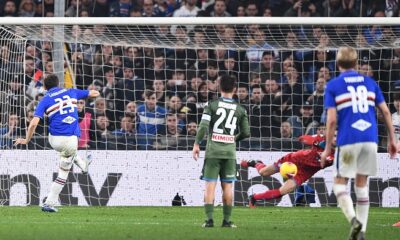 gol rigore gabbiadini sampdoria napoli