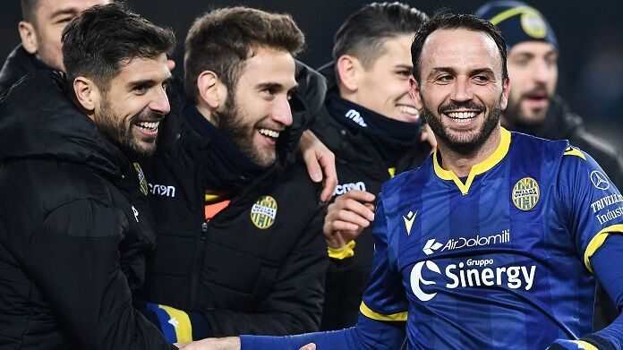 Hellas Verona-Juventus serie A borini pazzini verona