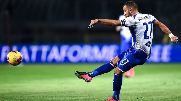 . quagliarella rigore torino sampdoria