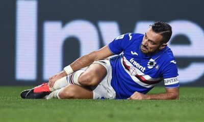 quagliarella infortunio sampdoria