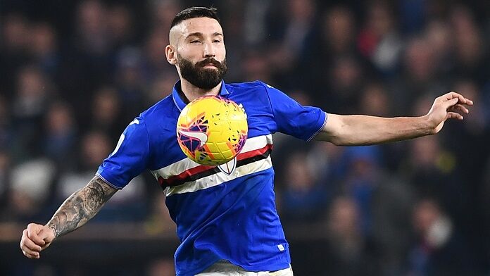 Sampdoria-Napoli serie A tonelli sampdoria
