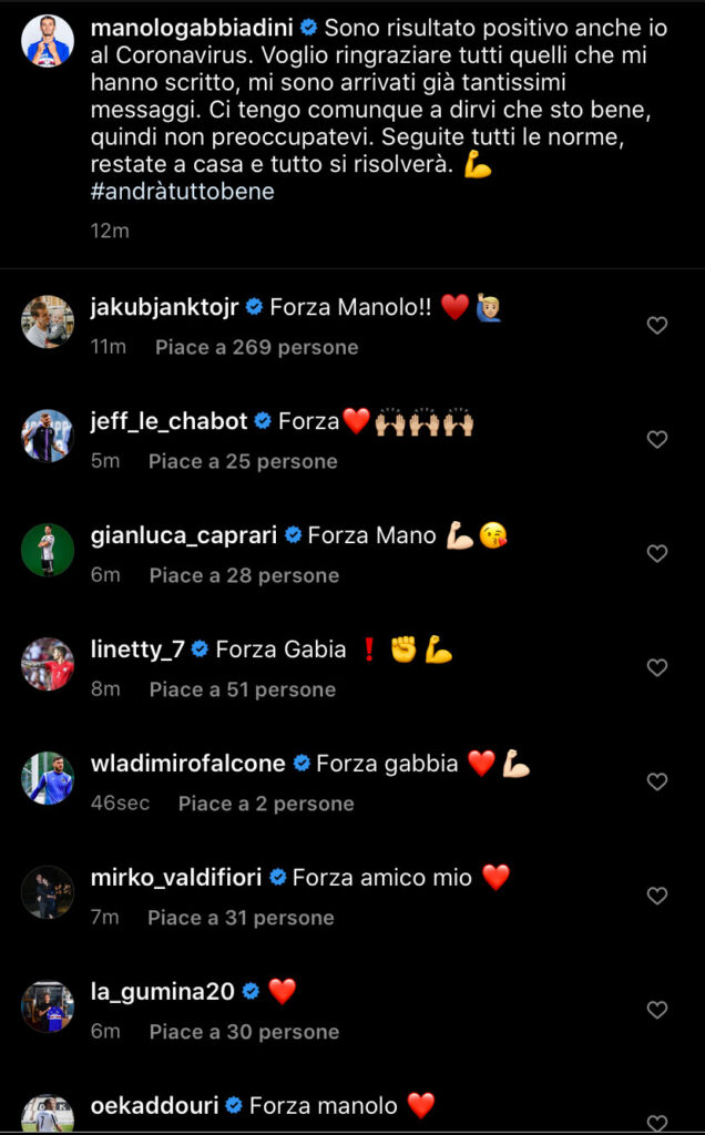 Commenti Gabbiadini