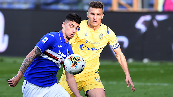 lazovic depaoli sampdoria hellas verona