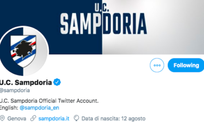 Sampdoria Twitter