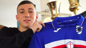 Sampdoria, c’è un nuovo Bellucci in casa: è il figlio di Claudio – VIDEO