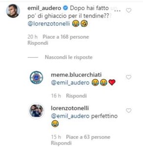audero tonelli instagram