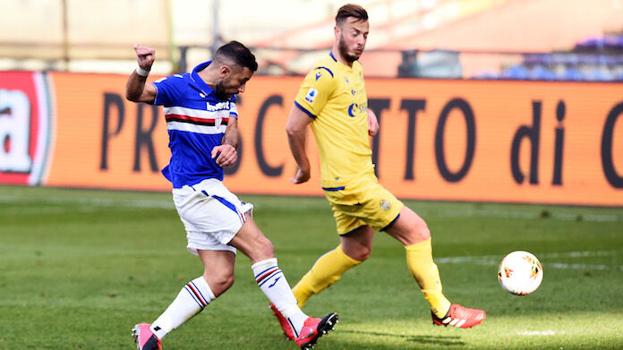 quagliarella-gol-sampdoria-verona Sampdoria Hellas Verona highlights