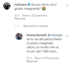 saponara tonelli instagram