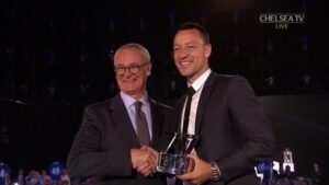 Sorpresa per Ranieri: regalo dall’ex pupillo Terry