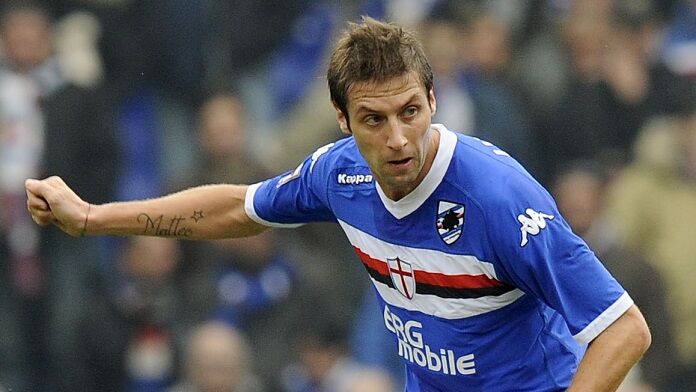 Sampdoria-Roma serie A lucchini sampdoria