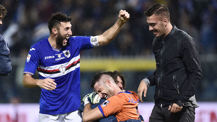 Sampdoria-Genoa serie A Viviano Regini