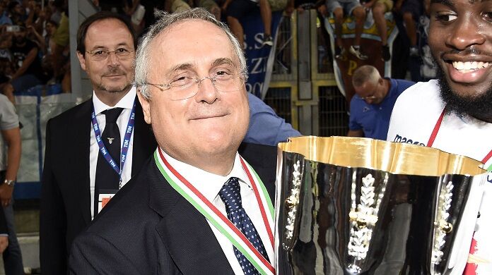 lotito-lazio-supercoppa lotito lazio