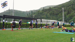 Sampdoria, splendida giocata di Quagliarella in allenamento: le immagini del gol – VIDEO