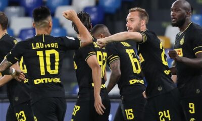 esultanza gol erikssen inter