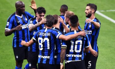 esultanza gol lautaro inter sampdoria