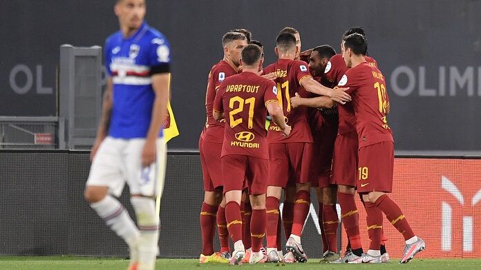 Roma-Sampdoria serie A roma