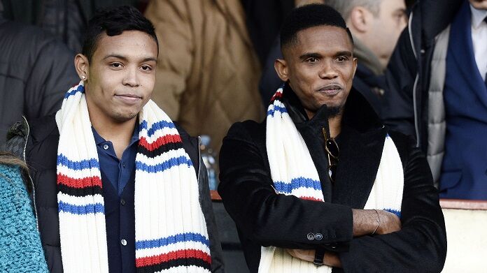 Sampdoria-Palermo serie A muriel eto'o sampdoria