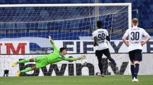 Bologna, Barrow: «Non ho avuto paura di calciare il rigore»
