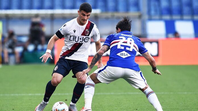 . orsolini bologna sampdoria murru